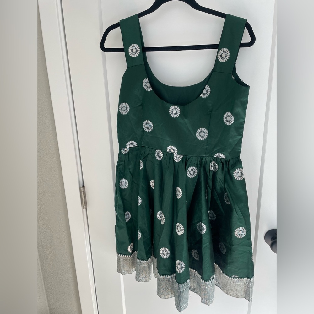 HoliChic by Megha green dress, indowestern Size large